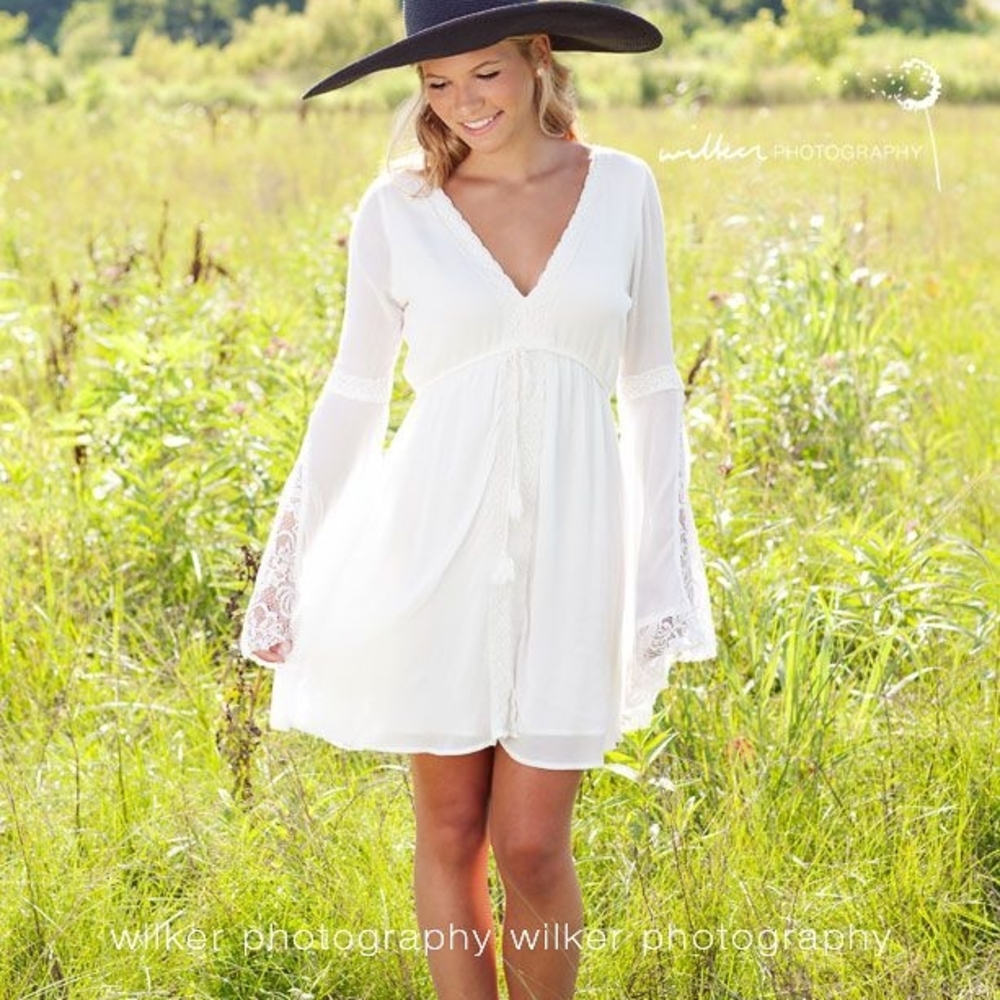 Abercrombie & Fitch White Dress